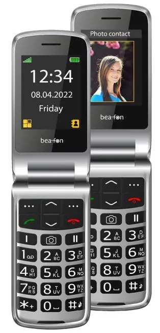 Beafon Bea-fon Silver Line SL605 - black - feature phone - GSM