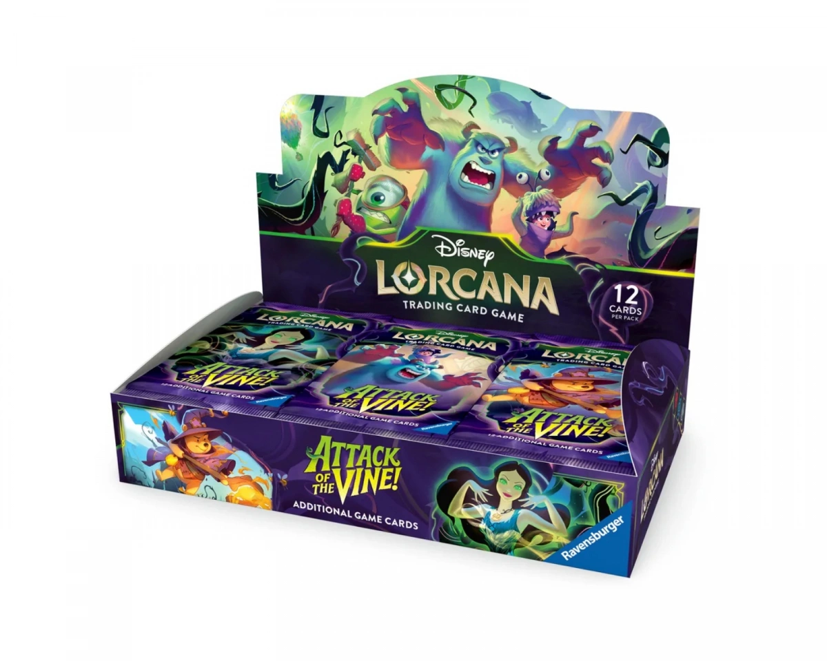 Disney Lorcana TCG Attack of the Vine! - Booster Display (24 Booster), bild 2