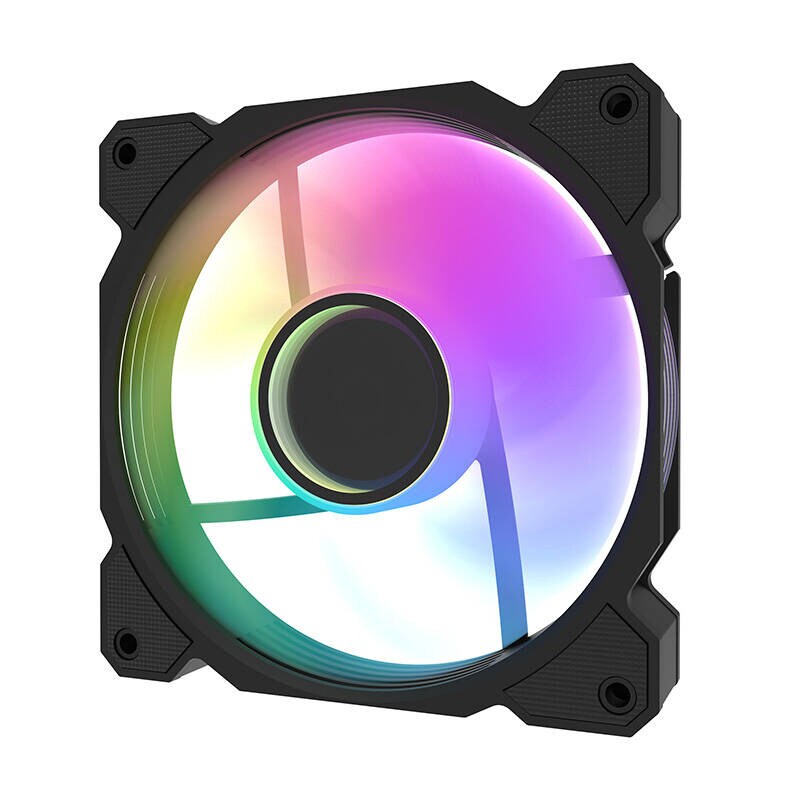 Darkflash DR08 Cooling Fan (Black) - Chassi fläkt - 120mm - Svart - 30 dBA, bild 5