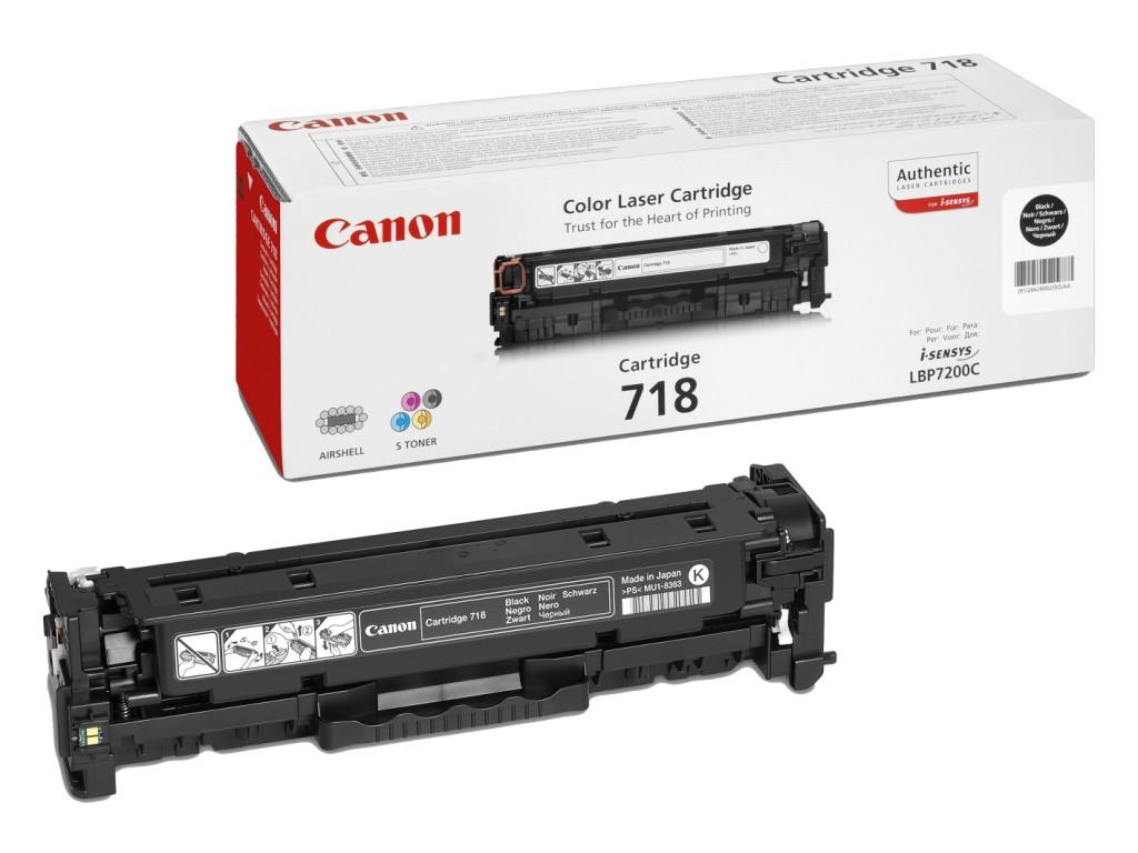 Canon 718BK, 3400 sidor, Svart, bild 4
