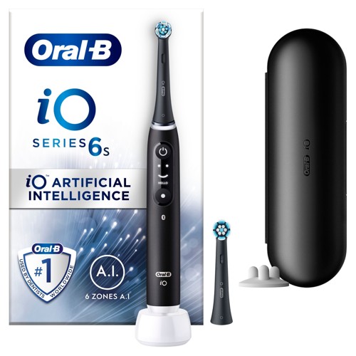 Oral-B iO6S elektrisktandborste, Black Lava