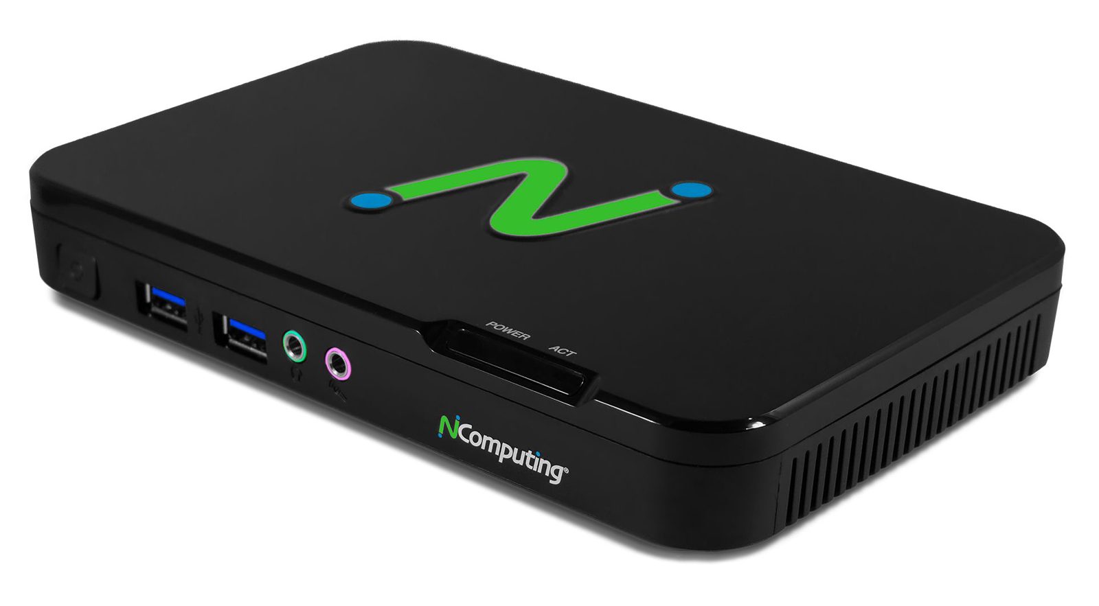 NComputing RX-series - Tunn klient - USFF 1 - SSD - Gigabit Ethernet - skärm: ingen