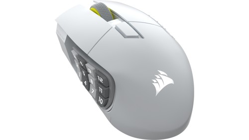 Corsair Scimitar Elite Wireless SE gamingmus (vit), bild 3
