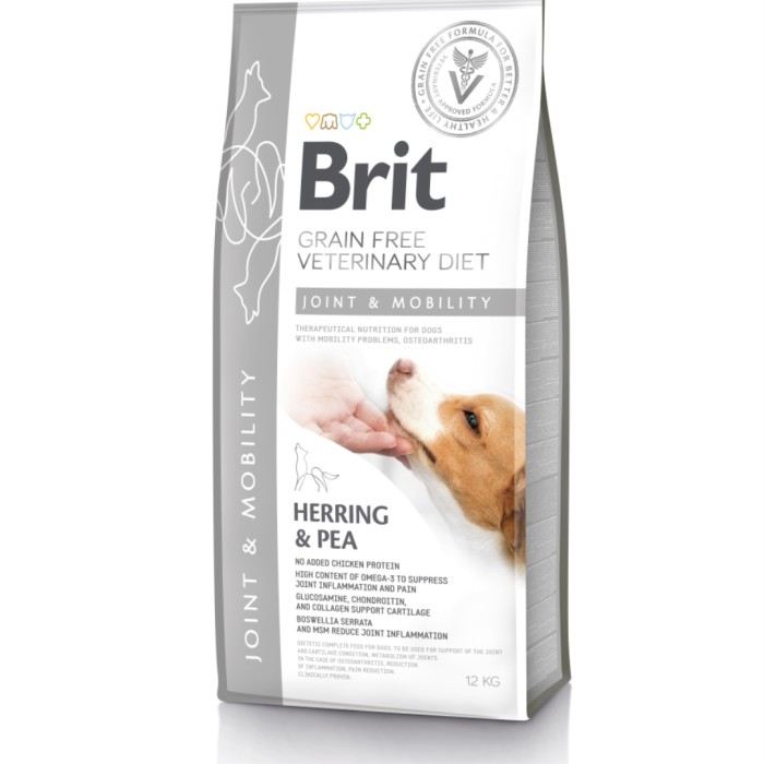 Brit GF Vet Diets Dog Mobility 12 kg