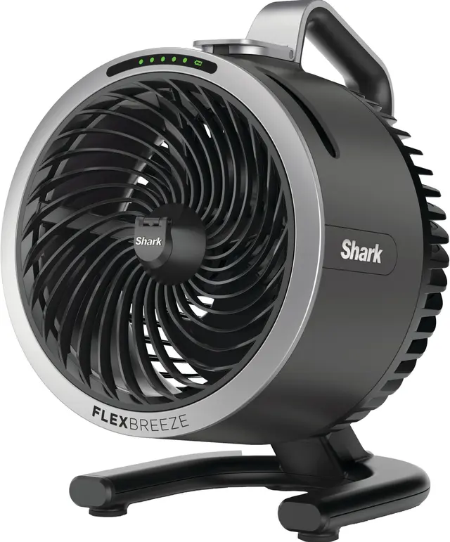 Shark Flex Breeze HydroGo bordsfläkt FA050EU (antracitgrå)