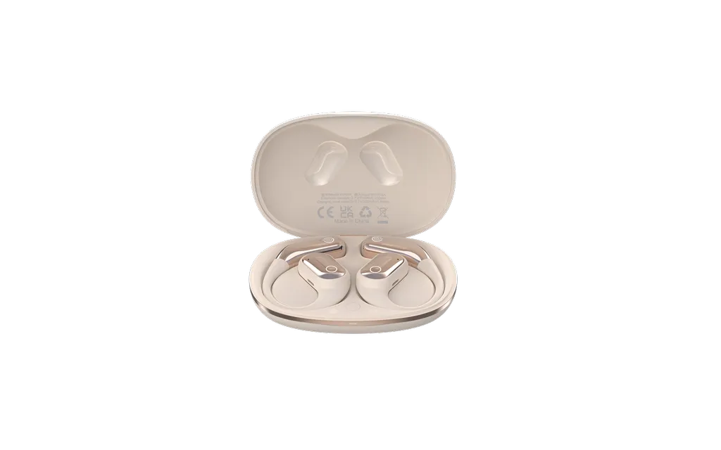 Devia OWS Pro3 Open trådlösa hörlurar - Beige