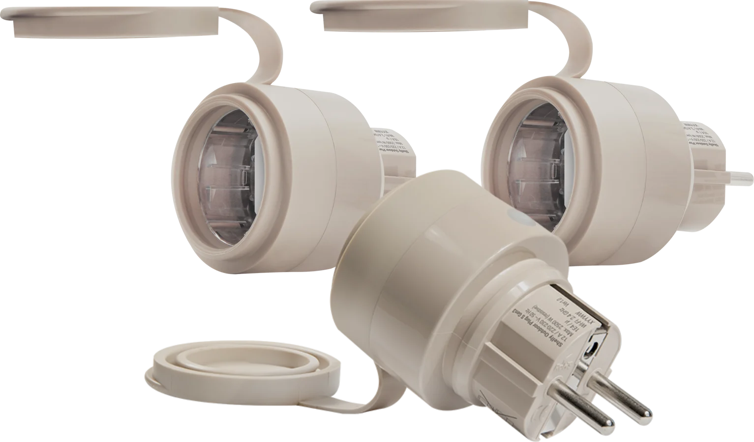 Shelly Outdoor Plug S Gen3 3-pack