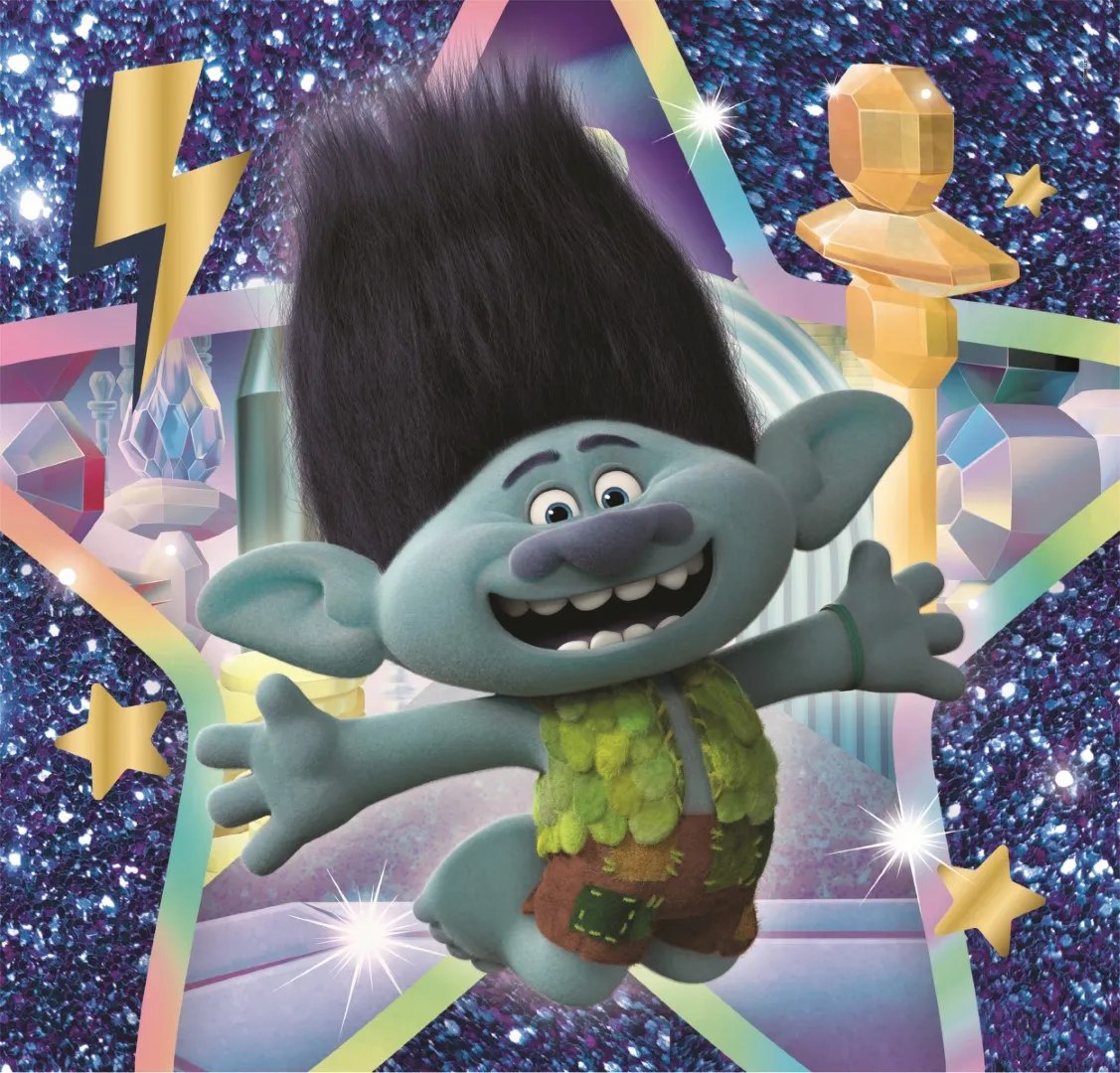 Clementoni - Trolls 3 Pussel 3x48 bitar(25292)