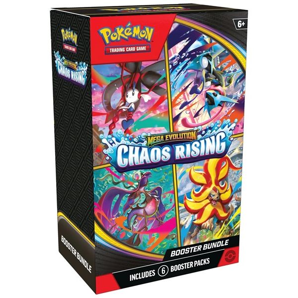 Pokemon ME04 Chaos Rising Booster Bundle (6 pack)