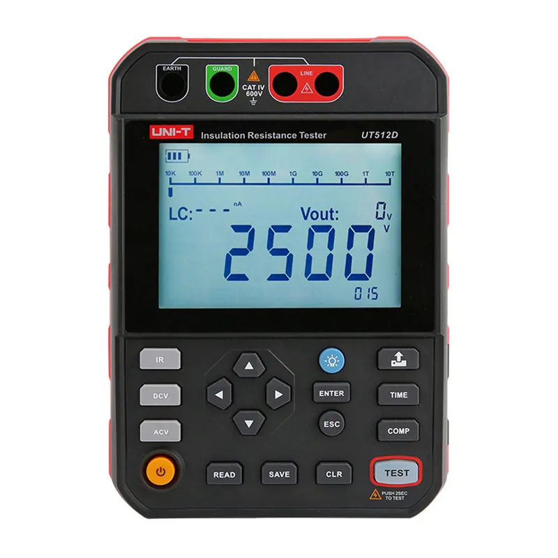 Uni-T UT512D högspänningsisolationsmotståndsprovare