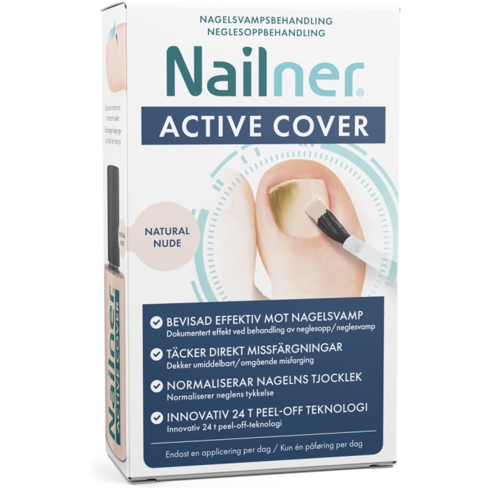 Nailner Active Cover Natural Nude 30 ml, bild 3