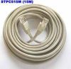 Skärmat patch kablage Cat.5e, RJ45, 15 meter