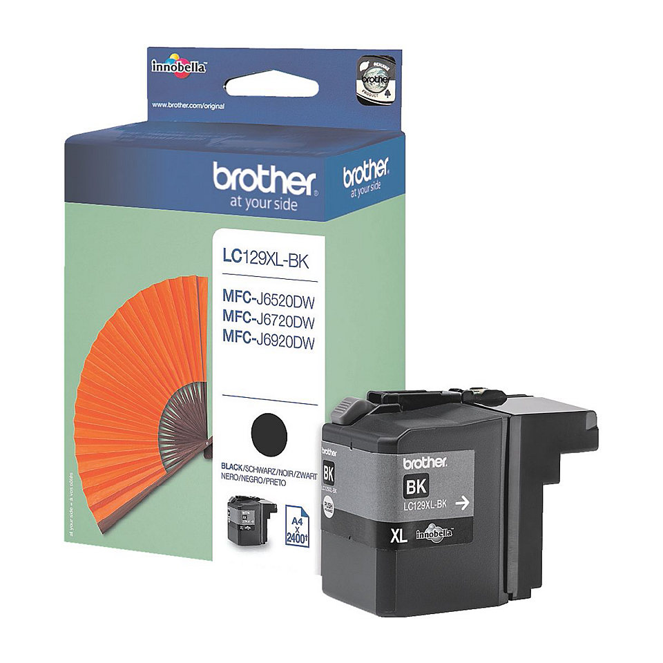 Brother LC129XLBK (svart), bild 4