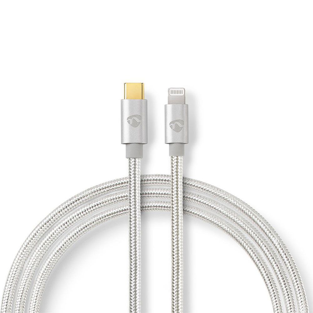 Nedis Lightning - USB-C (Male) Kabel, 1m