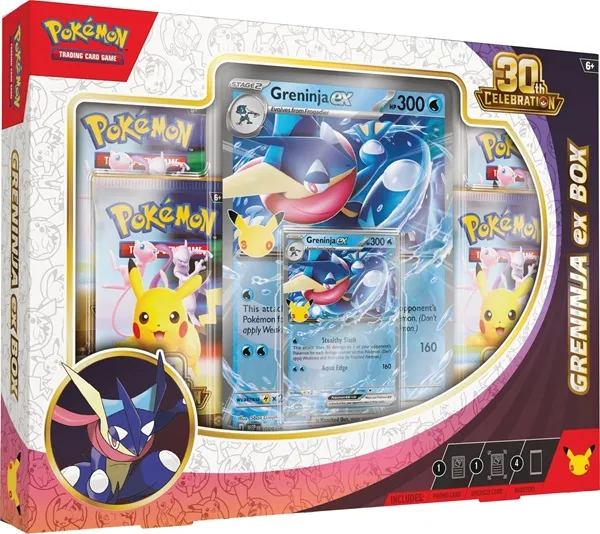 Pokémon 30th Celebration - Greninja ex Box