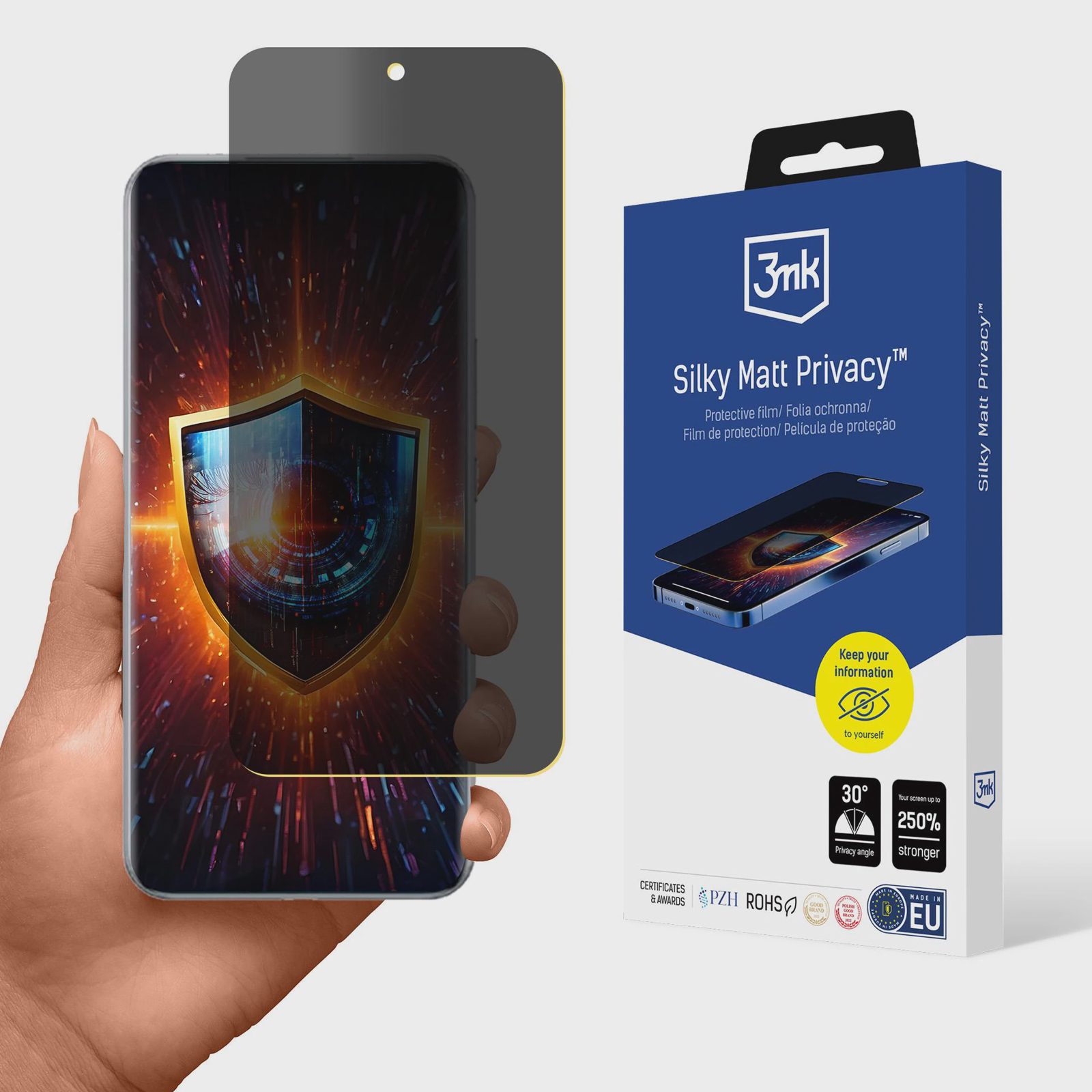 3mk Silky Matt integritetsskydd för Realme 14 Pro+