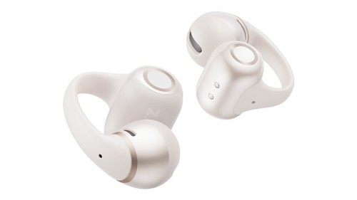 SHOKZ OpenDots 2 open-ear trådlösa in-ear hörlurar, vit, bild 3