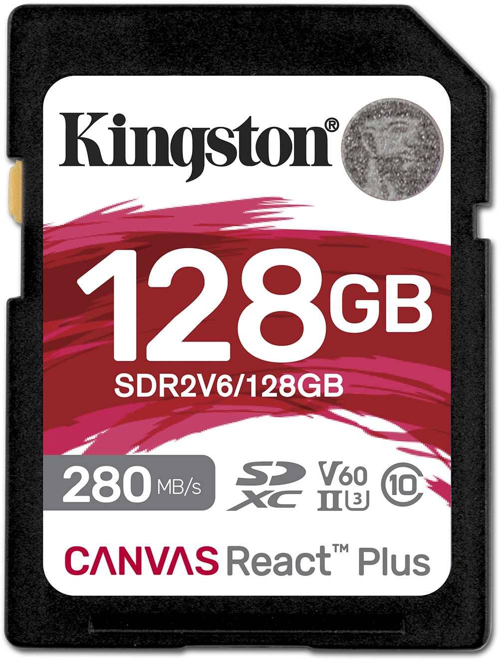 Kingston Canvas React Plus V60 SD 128GB, bild 4
