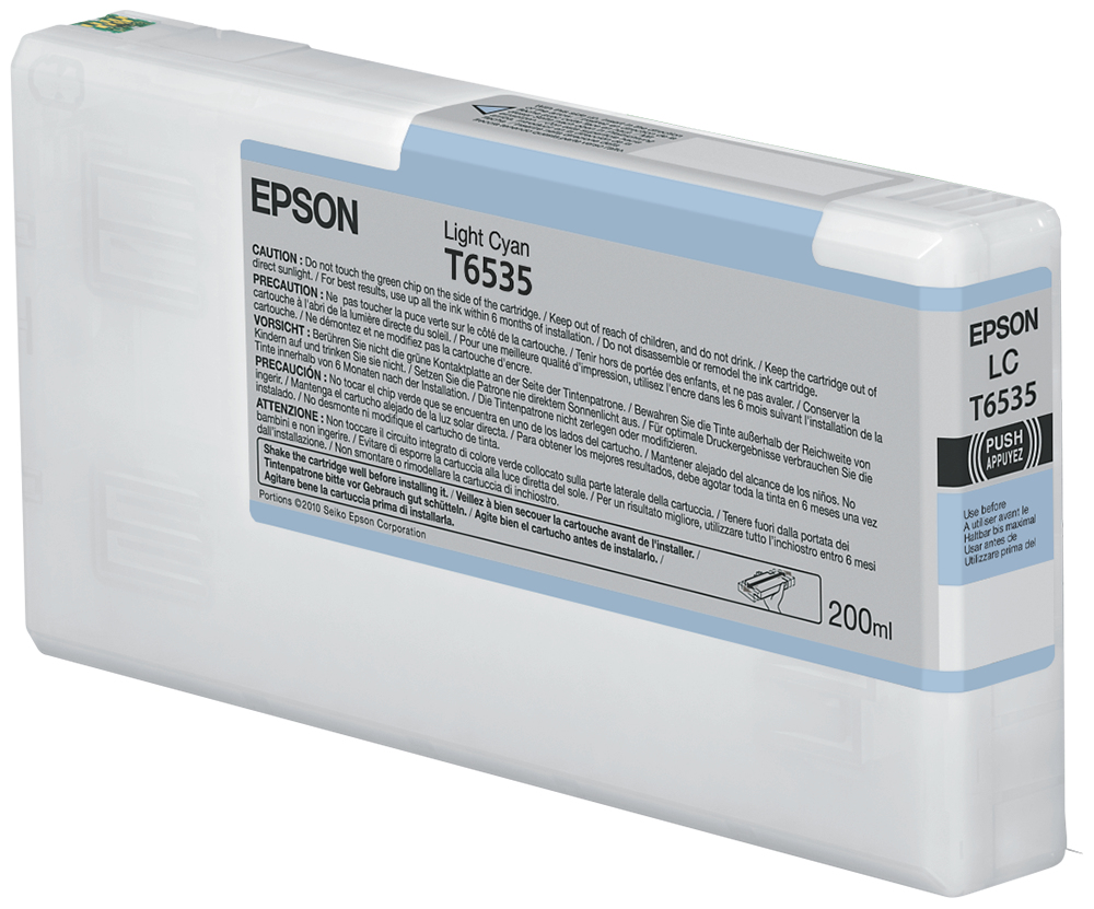 Epson Stylus Pro 4900 Ljus Cyan (T6535), 200 ml, bild 3