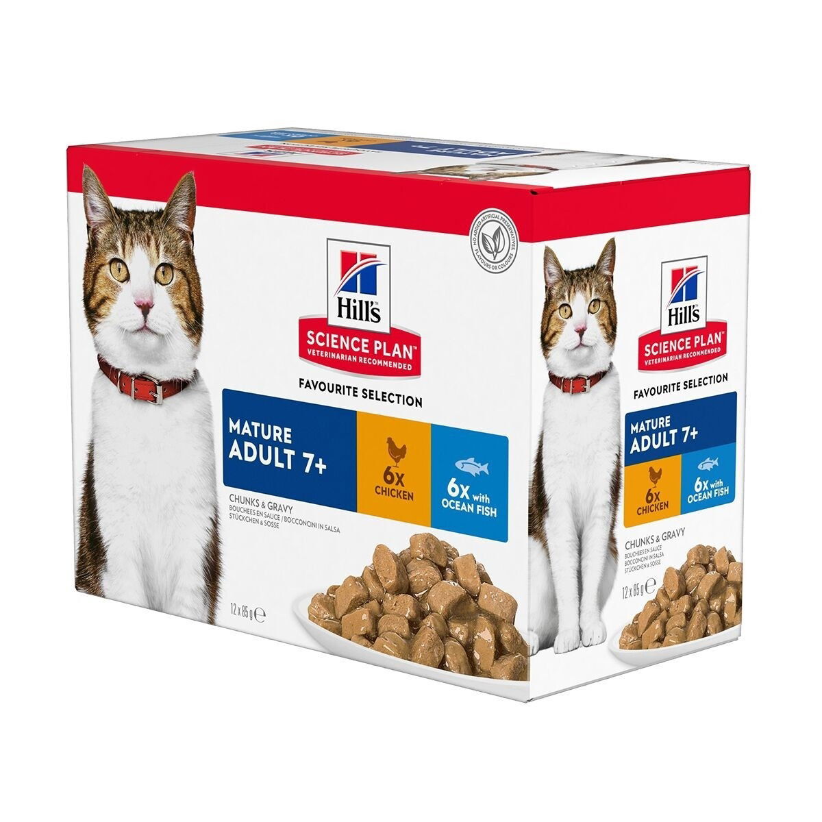 Hill's Science Plan Feline Mature Adult 7+ 12x85g