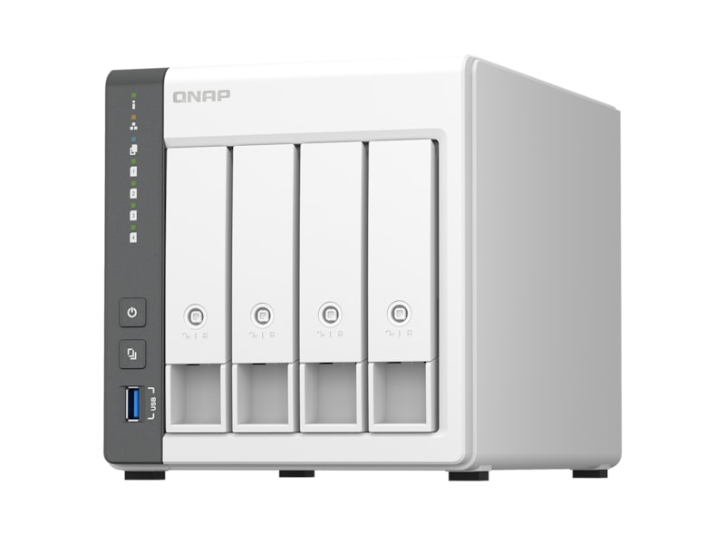 QNAP TS-433, 4-bay NAS, Quad Core 2 GHz CPU, 4 GB RAM, 2x2.5GbE LAN, bild 4