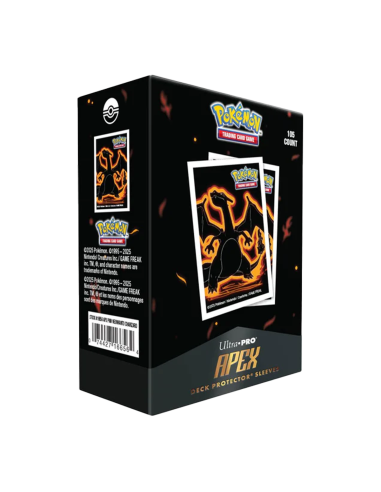 Pokemon Neon Kanto Charizard Apex Sleeves