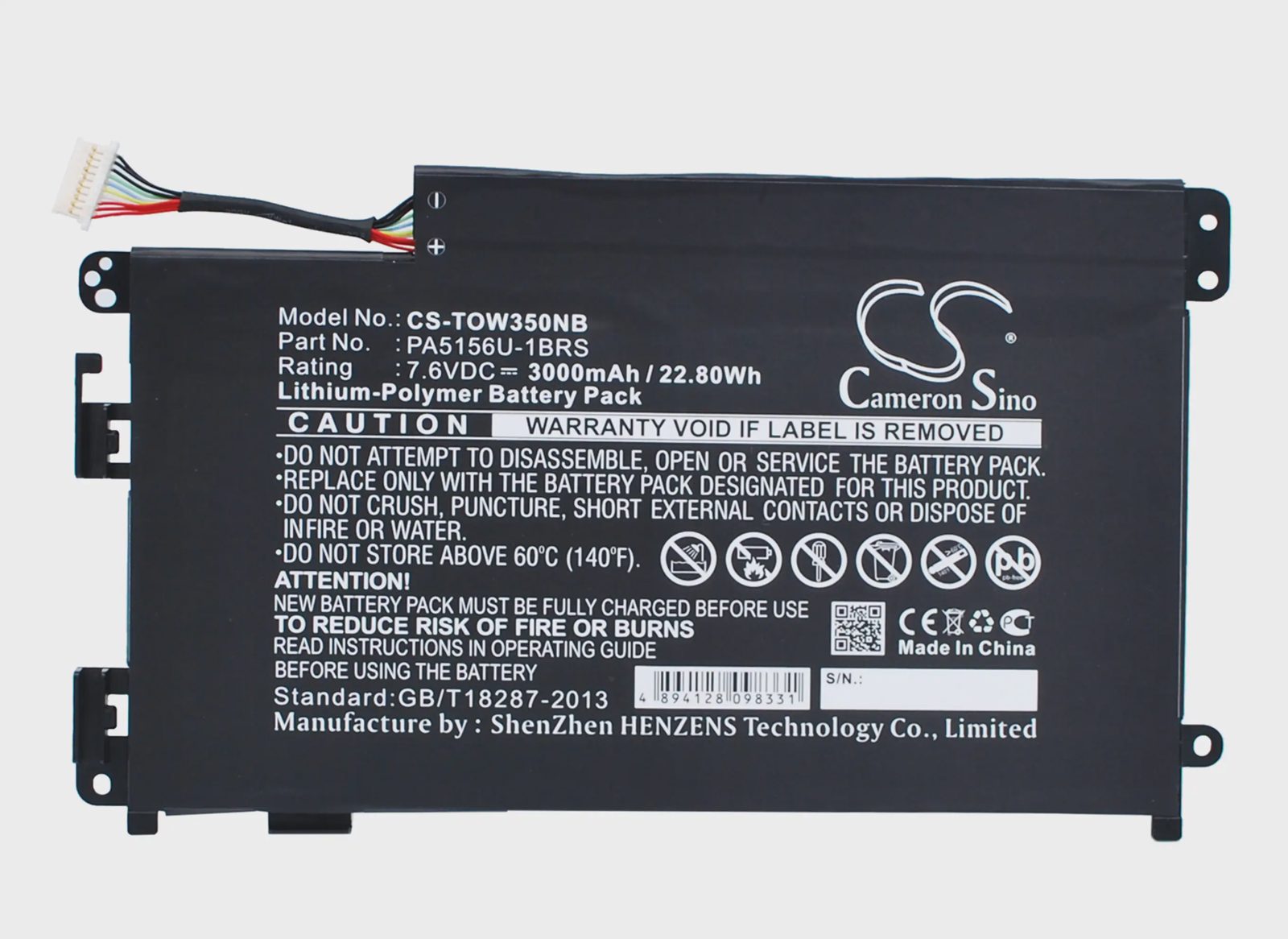 Batteri till Laptop, Bärbar dator för Toshiba Satellite W35Click-A3300, Click W35 m.fl.