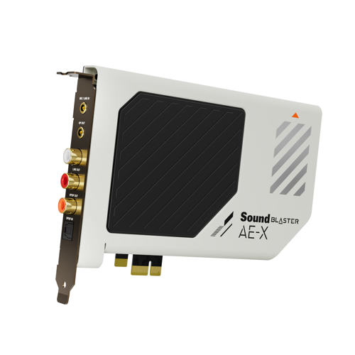 Creative Sound Blaster AE-X - Ljudkort - 32-bitars - 384 kHz - 130 dB SNR (förhållande signal-brus) - 7.1 - PCIe