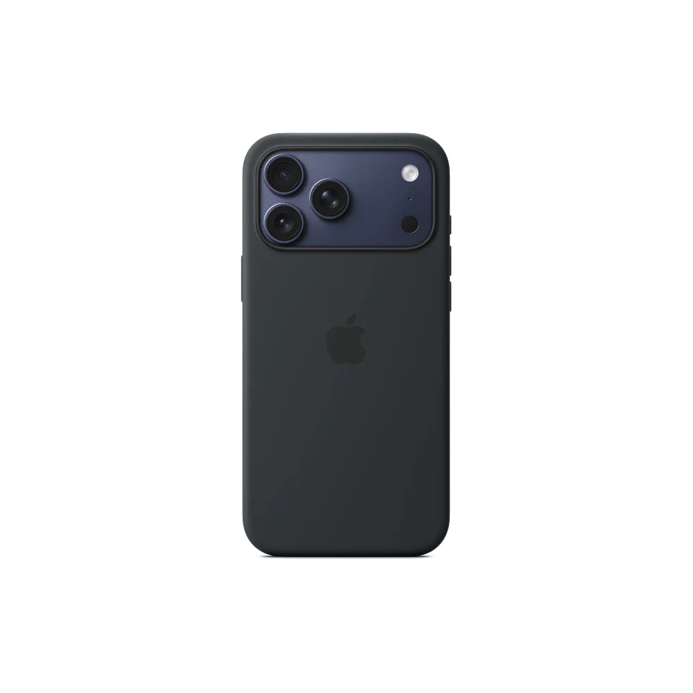 Apple iPhone 17 Pro Max Silicone Skal MagSafe, svart