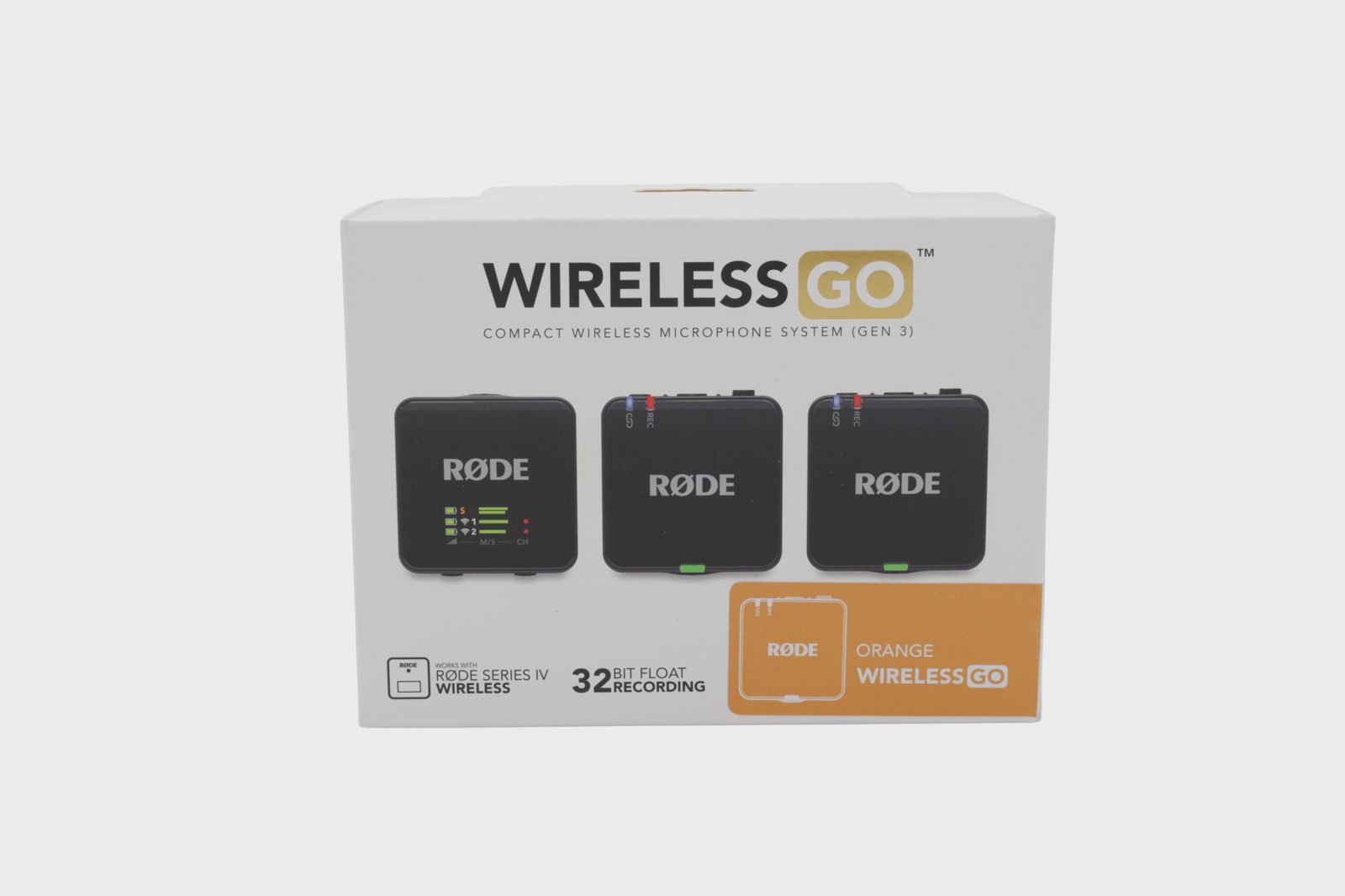 RODE Wireless GO III – Orange