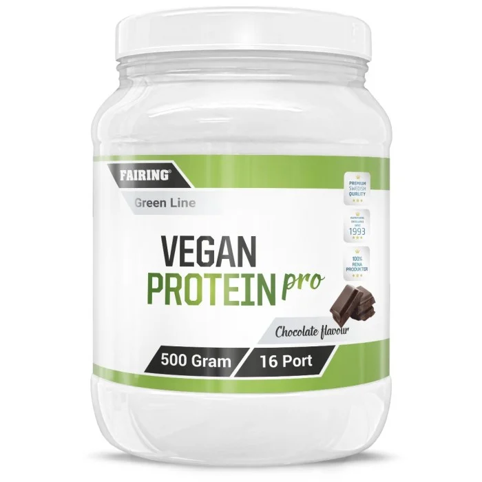 Fairing Vegan Protein Pro, Choklad, 500 g