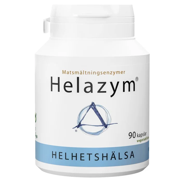 Helhetshälsa Helazym Matsmältningsenzymer 90 kapslar
