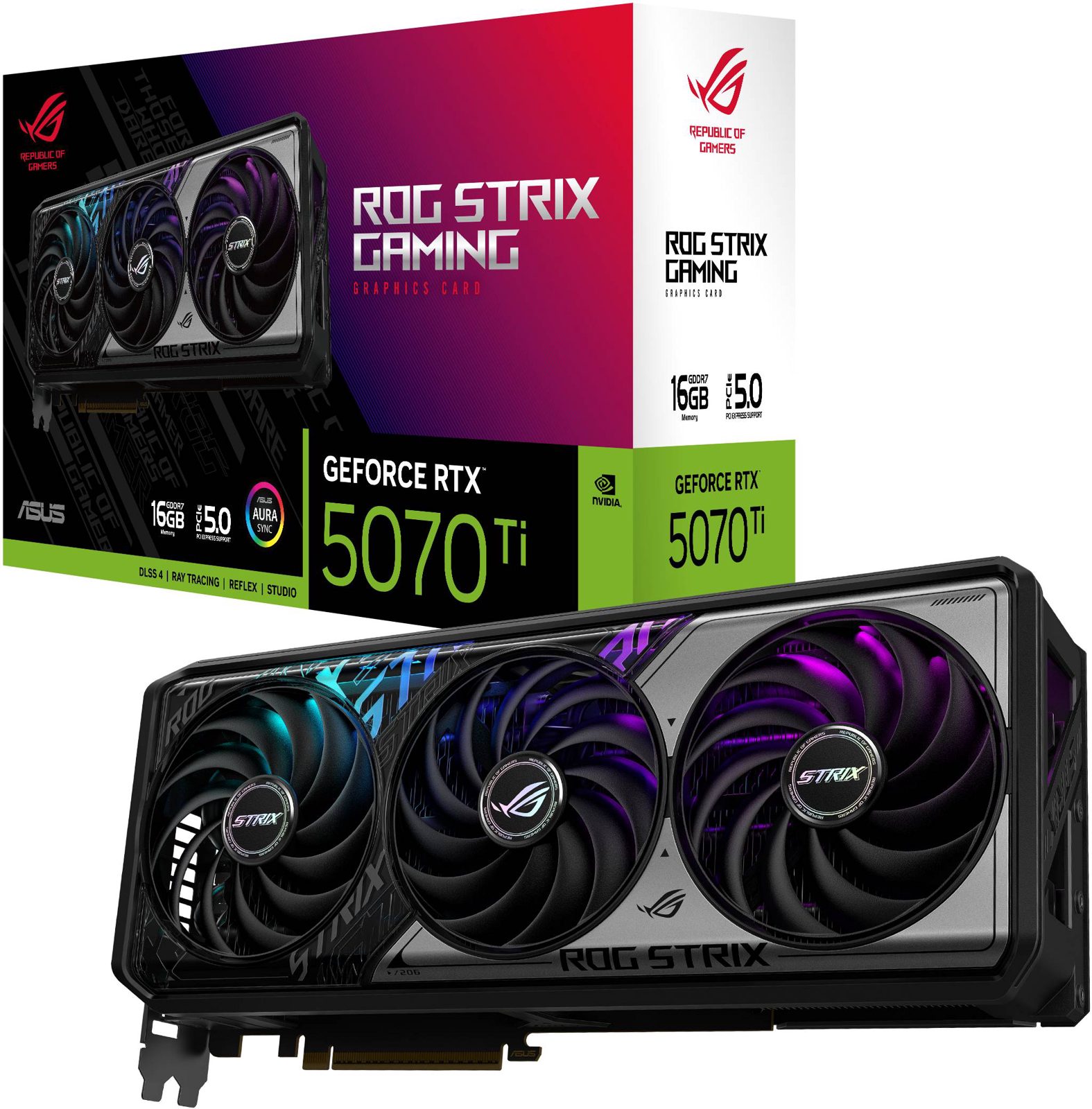 ASUS ROG Strix GeForce RTX 5070 Ti 16GB, bild 4