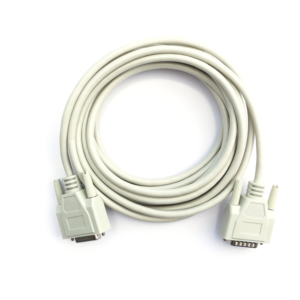 Eletra DB15 DC hane - hona 5M kabel, grå