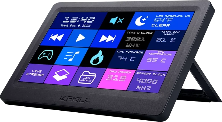 G.Skill WigiDash PC Command Panel