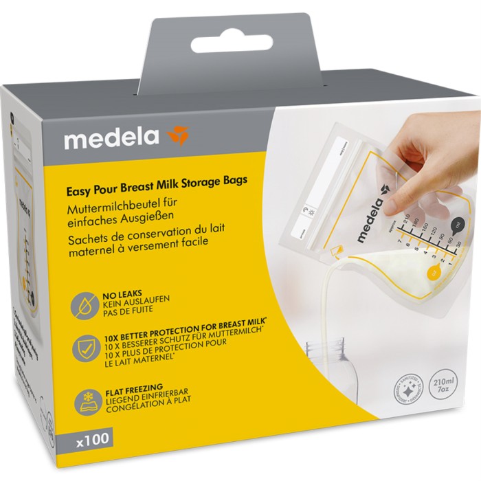 Medela Förvaringspåsar för bröstmjölk, 100 st