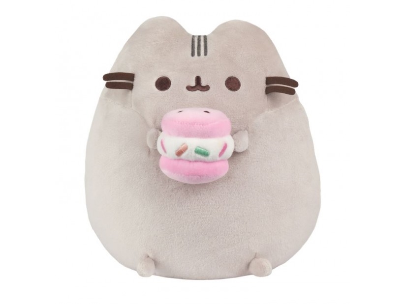 Pusheen mjukisdjur med glassmörgås, 24 cm