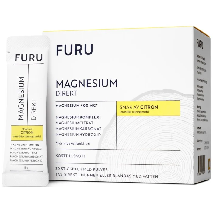 FURU Magnesium Direkt Citron 30 stickpacks