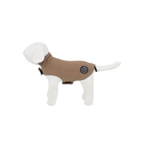 Peppy Buddy - Fleece Dog Jacket L, Beige 45 cm