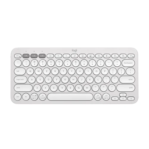 Logitech Pebble Keys 2 K380s trådlöst tangentbord (Off-White), bild 2