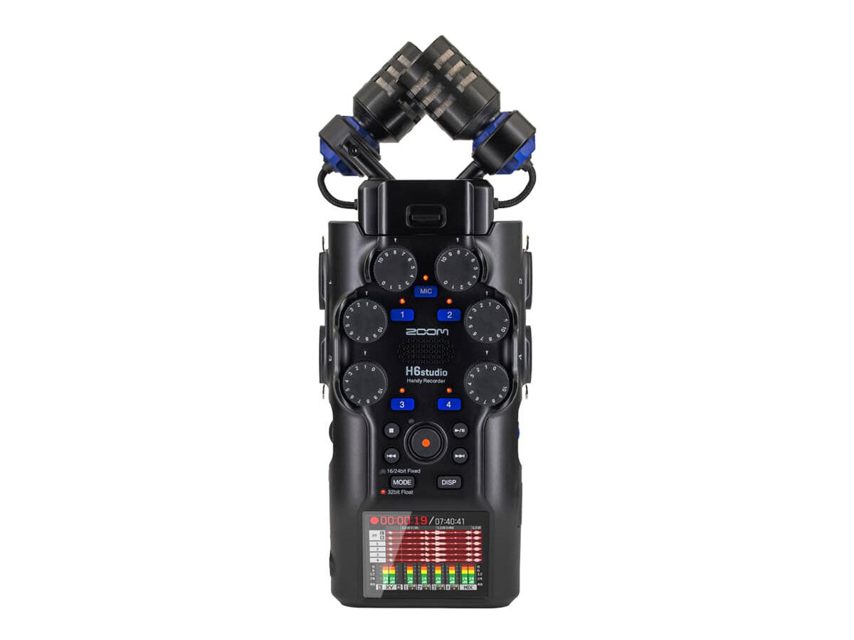 H6studio 6-Track Handy Recorder