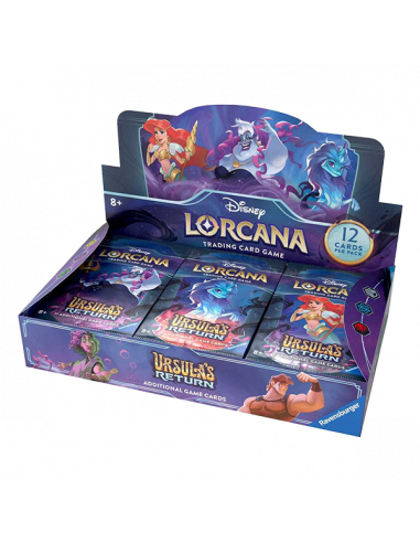 Disney Lorcana TCG: Ursula's Return Booster Box (24 packs), bild 2