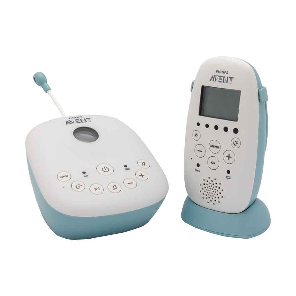 Philips AVENT SCD731 - Babyövervakningssystem - trådlös (DECT) LCD-bildskärm