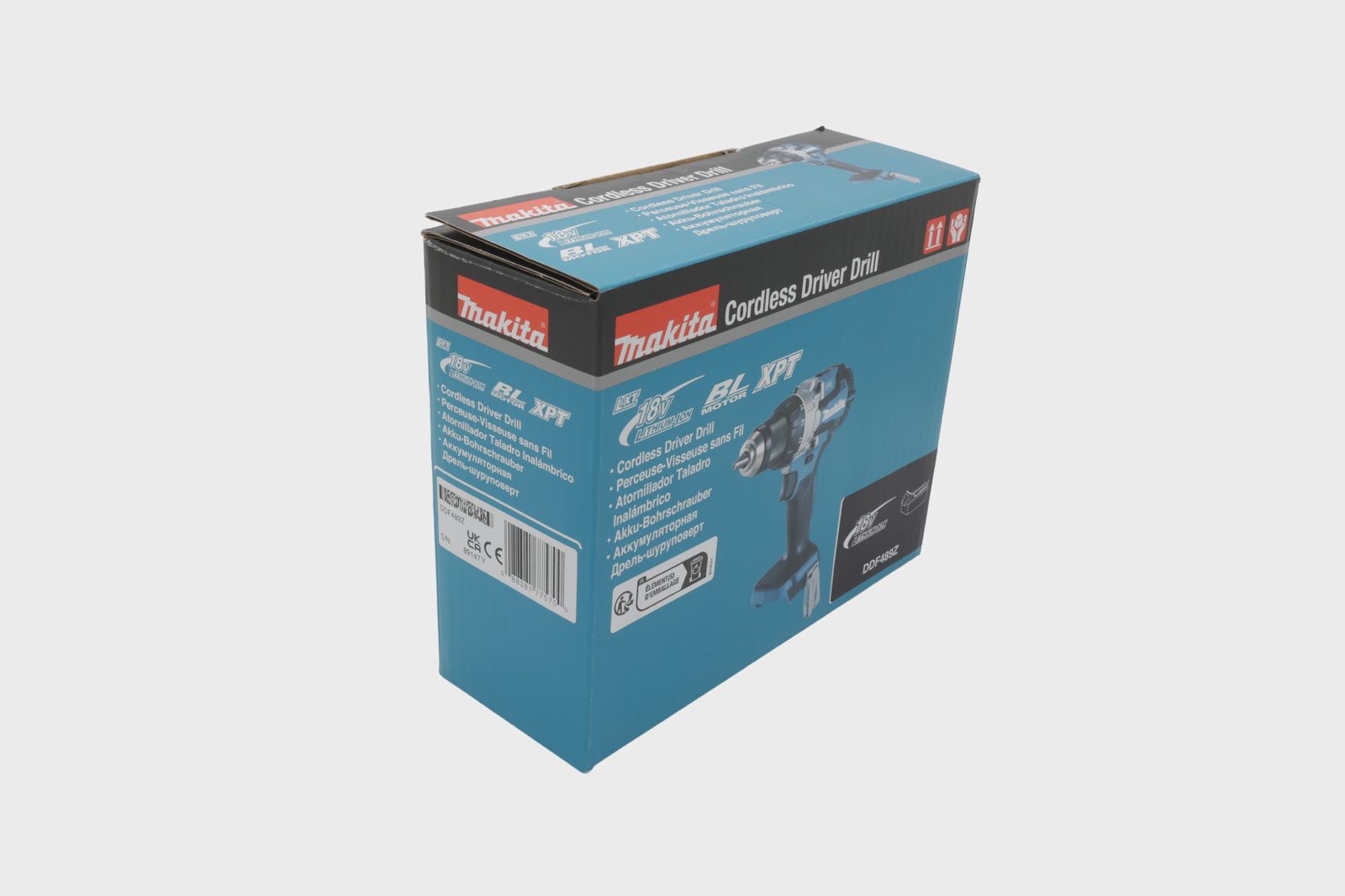 Makita DDF489Z borrskruvdragare 18 V 73/40 Nm, utan batteri - SOLO, bild 3