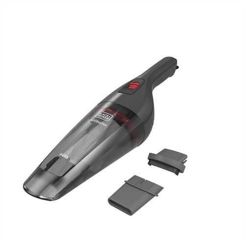 Black & Decker NVB12AVA-XJ, Torr, Filtrering, 687 l/min, 78 dB, Utan påse, Grå, Röd