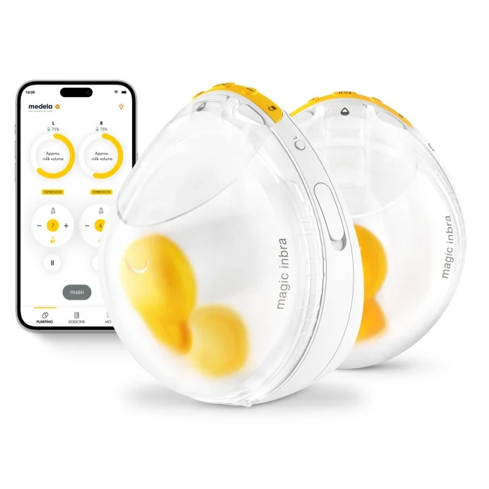 Medela Magic InBra bärbar bröstpump dubbel, 1 st