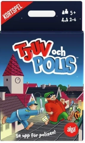 Tjuv och Polis Kortspel, bild 2