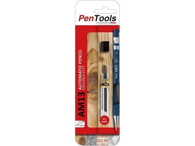 Pentel tryckblyertstift AM13, stiftstorlek 1,5 mm, mörkblå (AM13-PRO2MP1EU) - 1 st