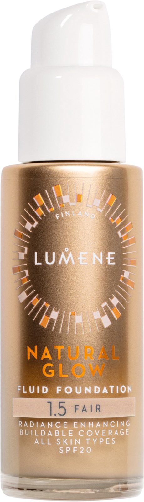Lumene Glow Fluid Foundation SPF20 1.5 Fair