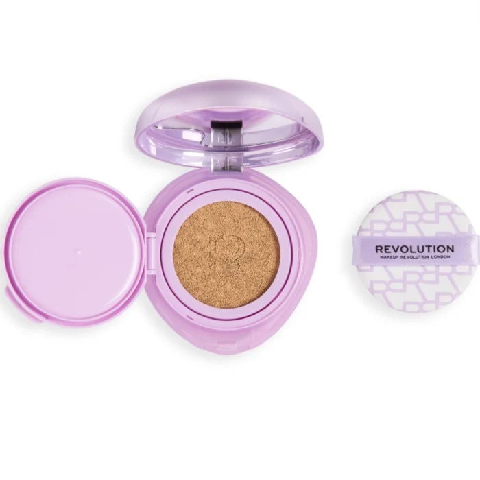 Revolution Superdewy Cushion Foundation Medium Tan Warm 9g, bild 4